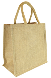 JB150<br>Natural Short Handle Jute Bag