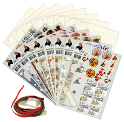 DLL555<br>Staf Wesenbeek<br>Christmas Card Set 6
