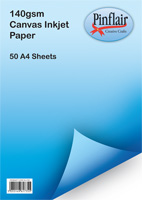 TDLL702 140gsm<br>A4 Canvas Inkjet Stock
