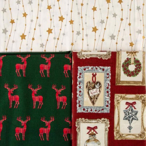 105JL23 Pinflair Christmas Delight Fabric Pack