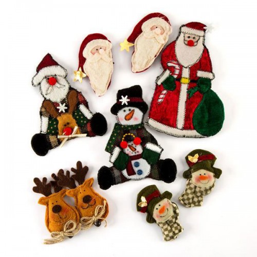 108JL23 Pinflair Christmas Aplique Embellishments