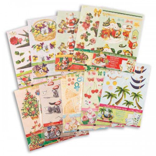 117AP24 Pinflair Non Die Cut Wobble Cards