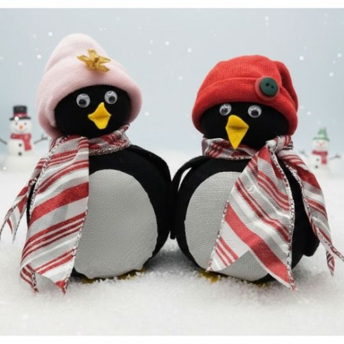 Percy and Pippa the Penguins