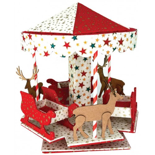 BA537 Christmas Carousel
