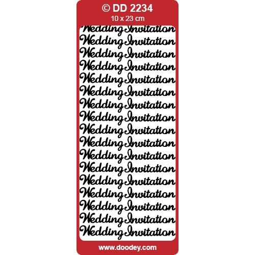 Wedding Invite Outline