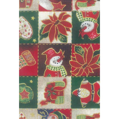 FCN110 Christmas Novelties In Squares