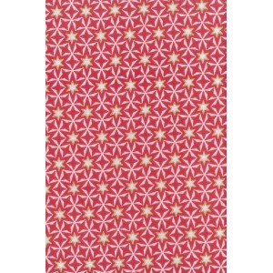 FX308 Multi Red And Gold Star Pattern