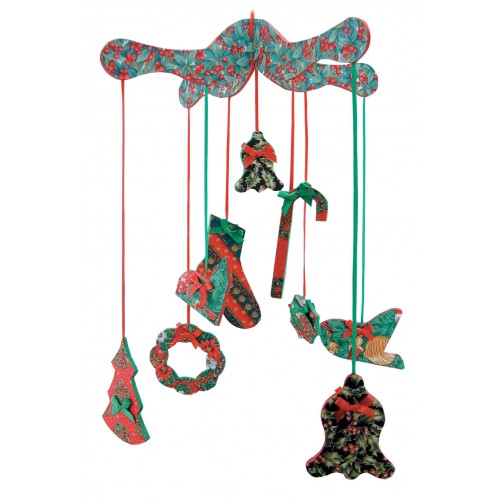 BA525 Pinflair Christmas Shapes Mobile