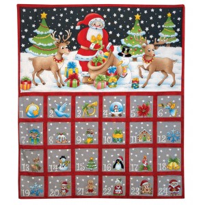 ADC203 Pinflair Easy Sew Santa Filling Sack Advent