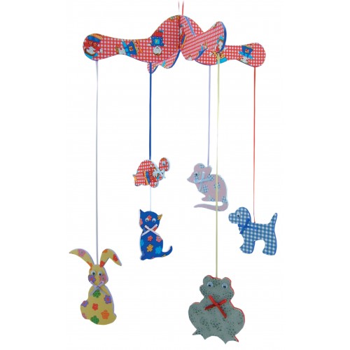 BA526 Pinflair Pet Shapes Mobile With Fabric