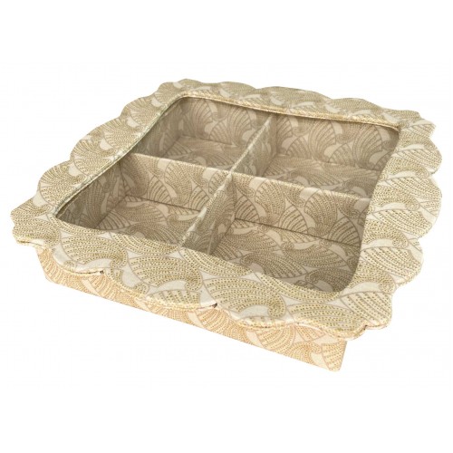 BA517 Pinflair Square Acrylic Jewellery Box
