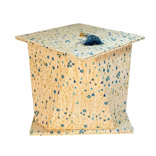 BA541 Pinflair Wonky Cartonnage Box With Fabric