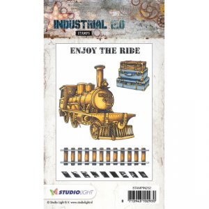 Industrial Stamps Enjoy the Ride STAMPIN252