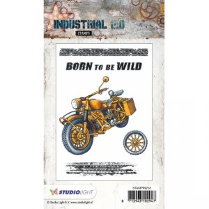 Industrial Stamps Born to be Wild STAMPIN253