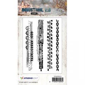 Industrial Stamps Border Stamps STAMPIN254