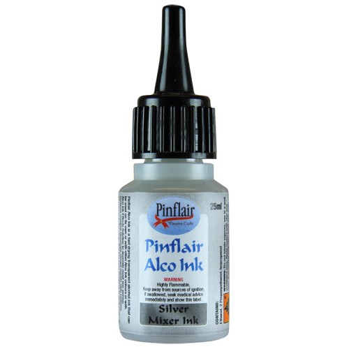 Pinflair Silver Alcohol Ink