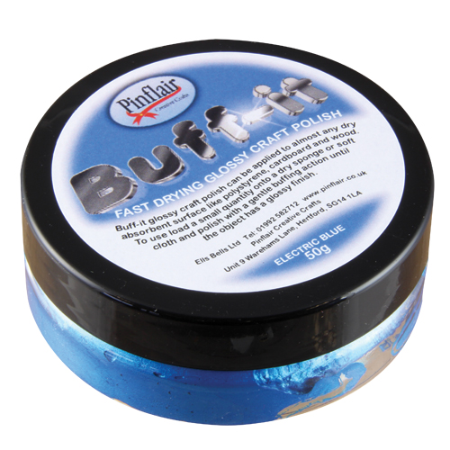 Pinflair Buff-It Electric Blue