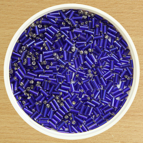 Bugle Bead Royal Blue
