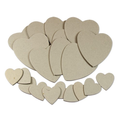 BA228 Pinflair Die Cut Hearts