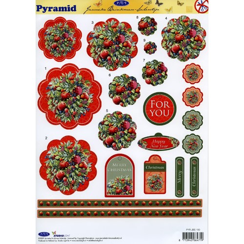 Christmas A4 Die Cut
