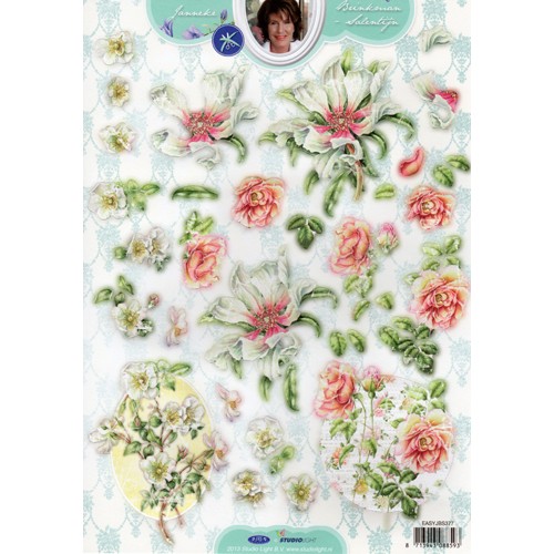 Floral A4 Die Cut