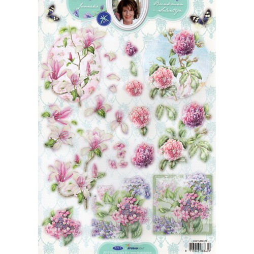 Floral A4 Die Cut