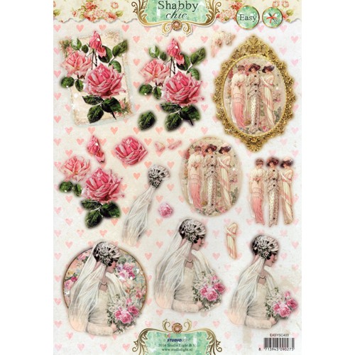 Shabby Chic A4 Die Cut