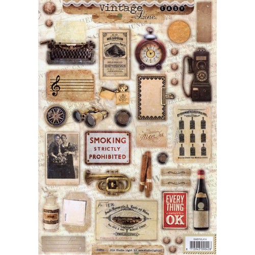 Mens A4 Die Cut