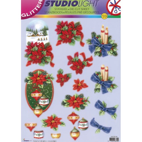 Christmas A4 Die Cut