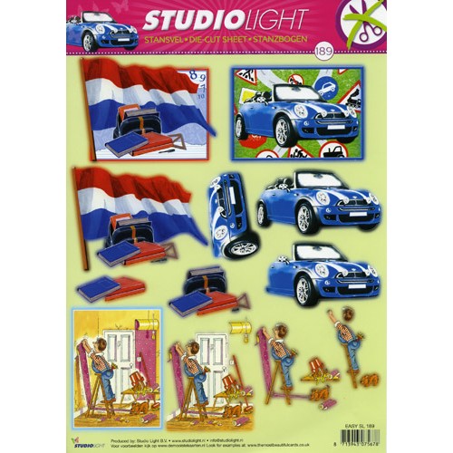 Mens A4 Die Cut