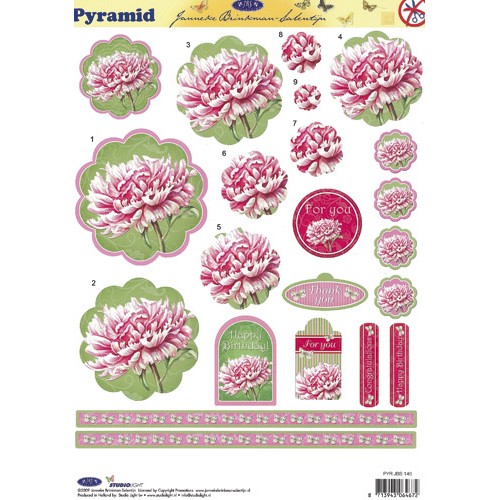Floral A4 Die Cut
