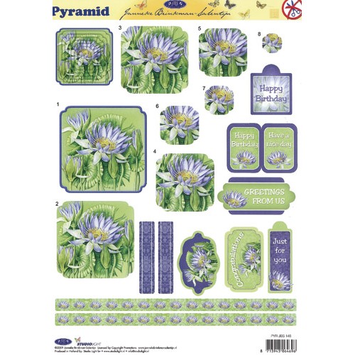 Floral A4 Die Cut