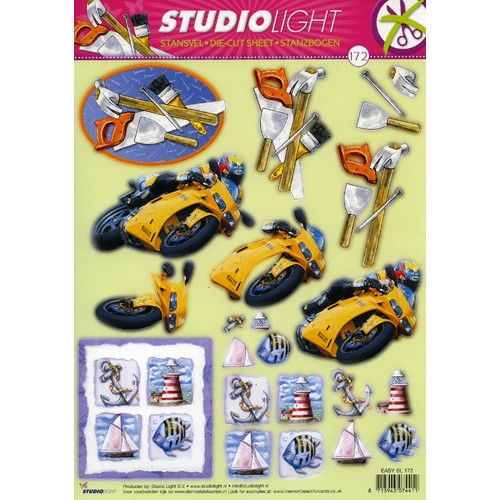 Mens A4 Die Cut