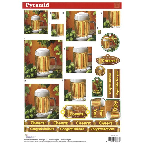 Mens A4 Die Cut