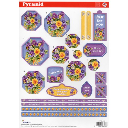 Floral A4 Die Cut