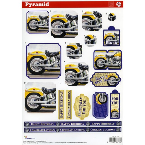 Mens A4 Die Cut