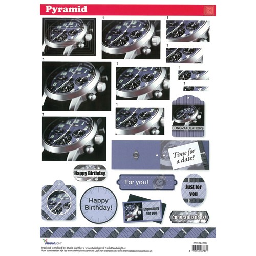 Mens A4 Die Cut