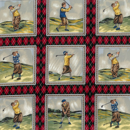 On The Green Fabric Panels