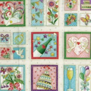 Celebration Fabric Panel