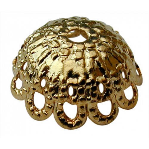 Medium Deep Cap Gold