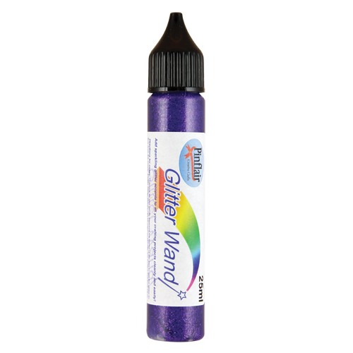 Pinflair Glitter Wand Purple 