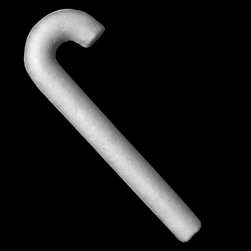 4" (100mm) Candy Cane