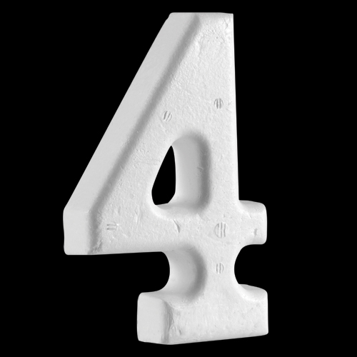 4" (100mm) Number 4