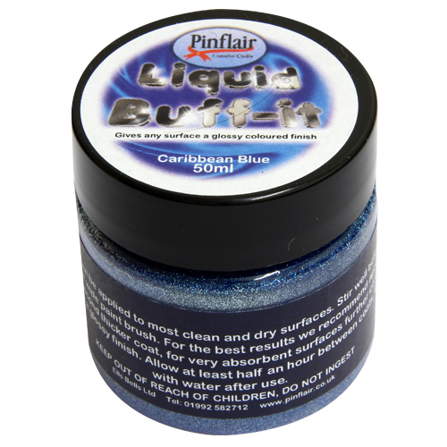 Pinflair Liquid Buff-It Caribbean Blue