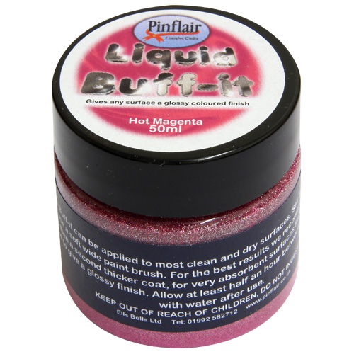 Pinflair Liquid Buff-It Hot Magenta