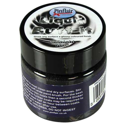 Pinflair Liquid Buff-It Black