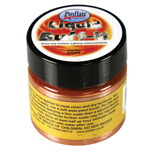 Pinflair Liquid Buff-It Orange