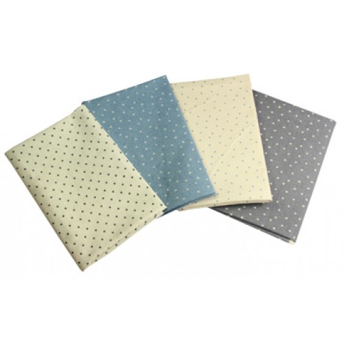Linen look star fabrics 