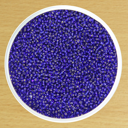Medium Glass Bead Dark Blue