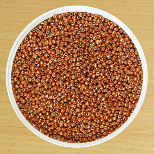 Medium Glass Bead Metallc Copper